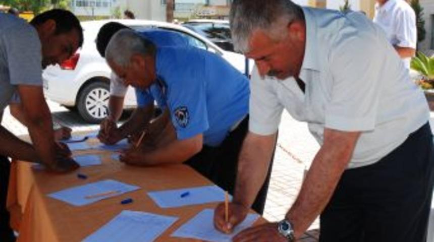 Mahmutlar Belde Belediye Başkanı &Ccedil;elik, il&ccedil;e olmak i&ccedil;in kampanya başlattı
