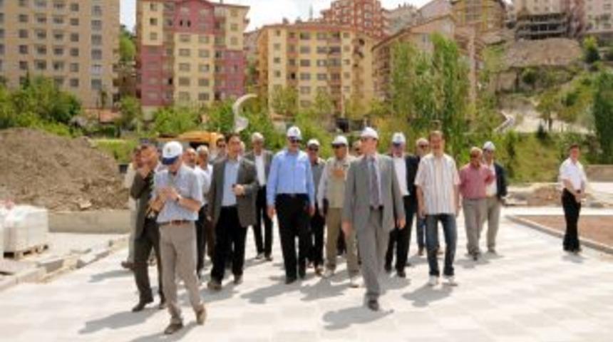 Başkan Akg&uuml;l Ve Meclis &Uuml;yeleri'nden Yatırım Turu