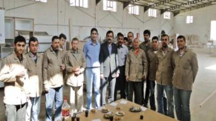 Başkan Uzunkaya Organize Sanayi B&ouml;lgesi'ni İnceledi