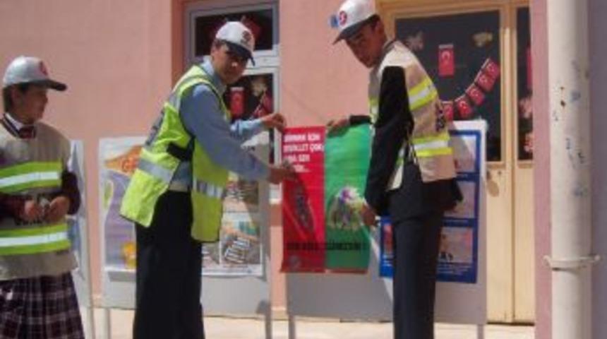 Boğazlıyan'da Trafik Haftası Etkinlikleri S&uuml;r&uuml;yor