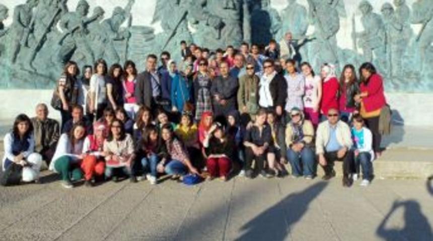 Nevşehir Anadolu Sağlık Meslek Lisesi &Ouml;ğrencilerinden &Ccedil;anakkale Gezisi