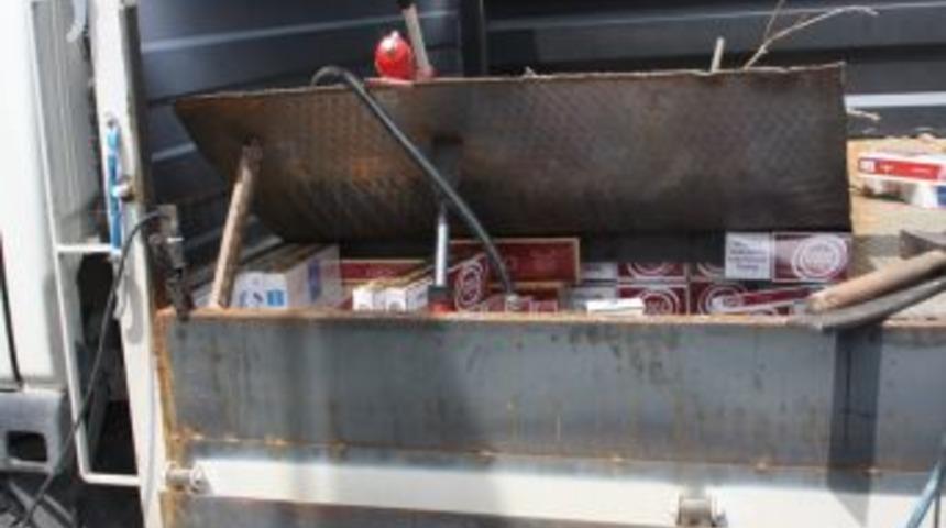 &Ccedil;orum'da ka&ccedil;ak sigara operasyonu