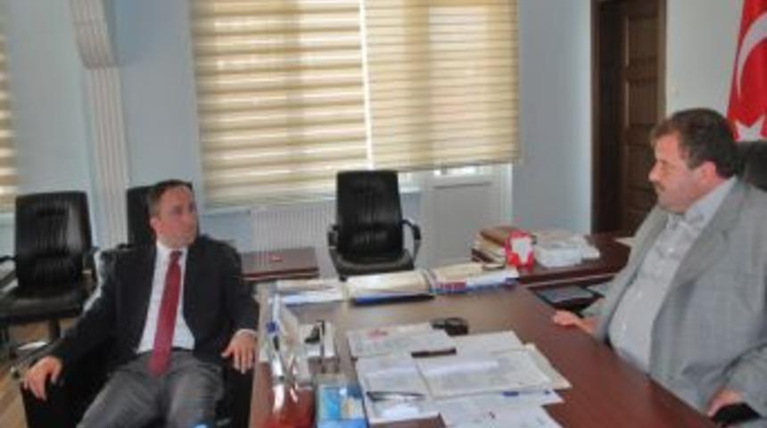 İl Milli Eğitim M&uuml;d&uuml;r&uuml; Esen'den Başkan Torun'a Ziyaret