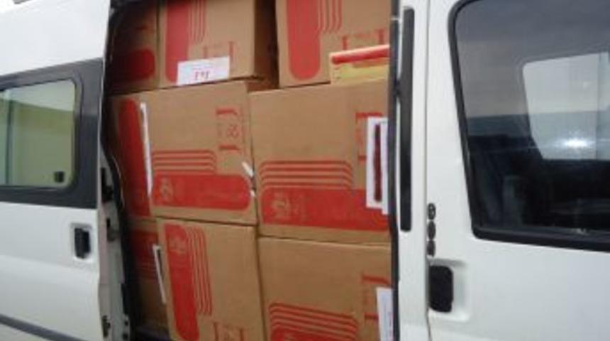 Başkale'de 58 Bin Paket Ka&ccedil;ak Sigara Ele Ge&ccedil;irildi