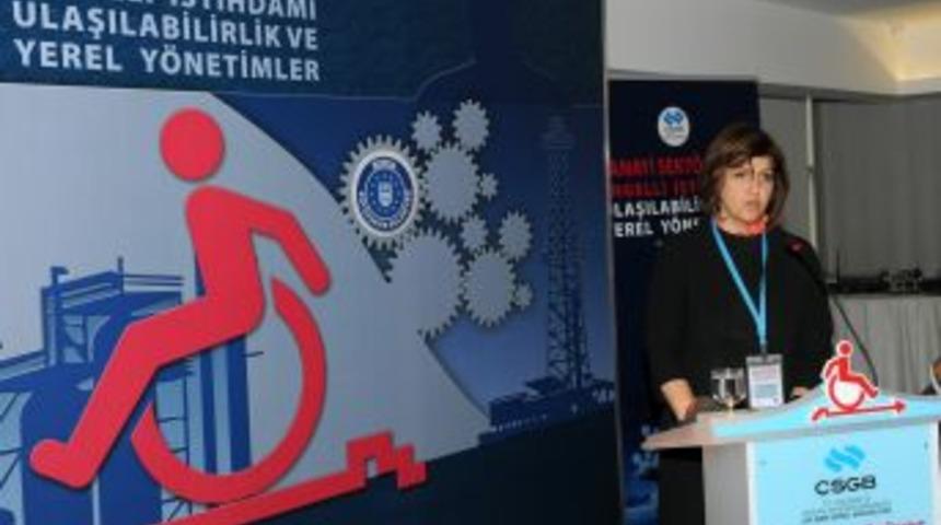 Engellilerin istihdamı panelde tartışıldı