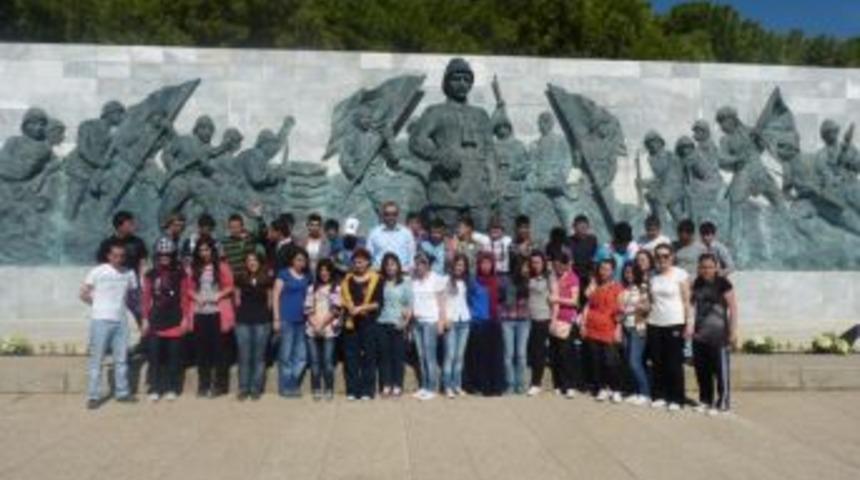Ardanu&ccedil;lu lise &ouml;ğrencilerinin &Ccedil;anakkale ziyareti