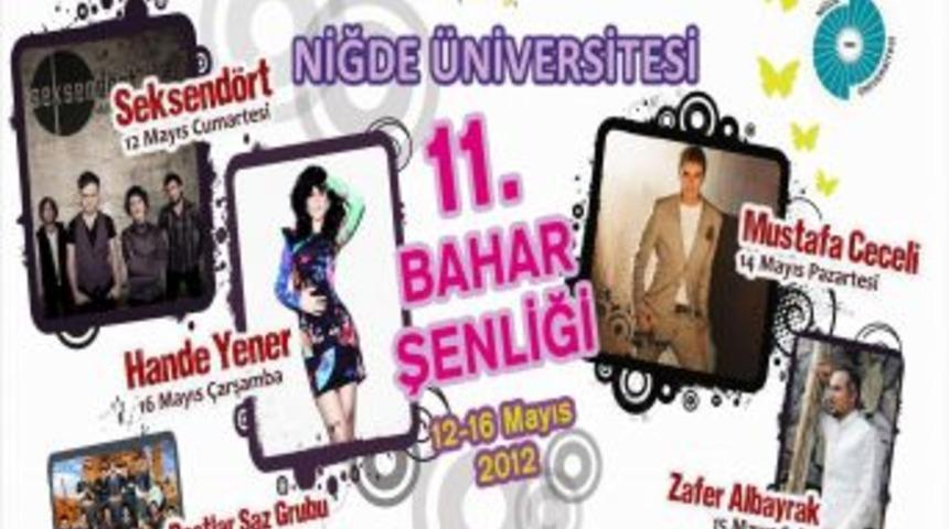 Niğde &Uuml;niversitesi'nde Şenlik Başlıyor