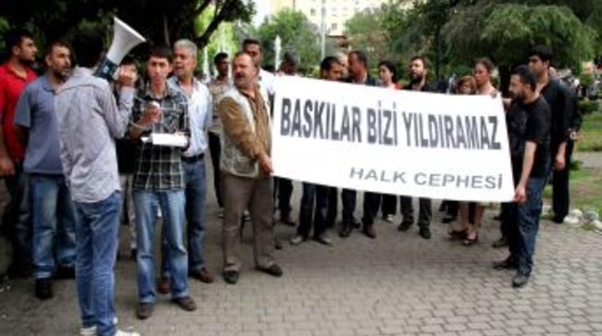 Adana'da 'g&ouml;zaltı' Protestosu