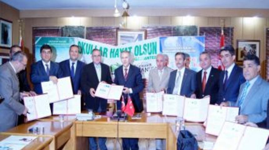 'okullar Hayat Olsun' Protokol&uuml; İmzalandı