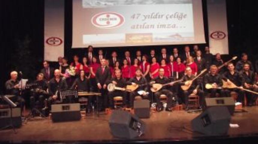Erdemir'den T&uuml;rk Halk M&uuml;ziği Etkinliği