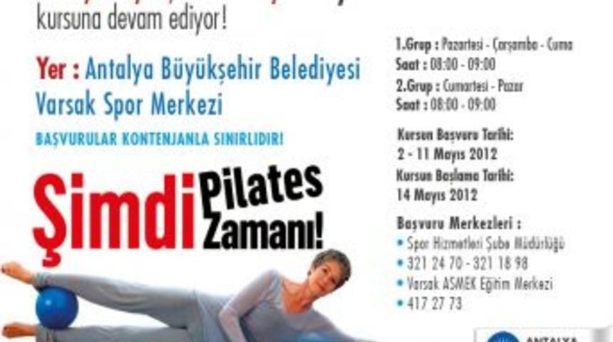 Varsaklı Kadınlar İ&ccedil;in  Pilates Kursu Başlıyor