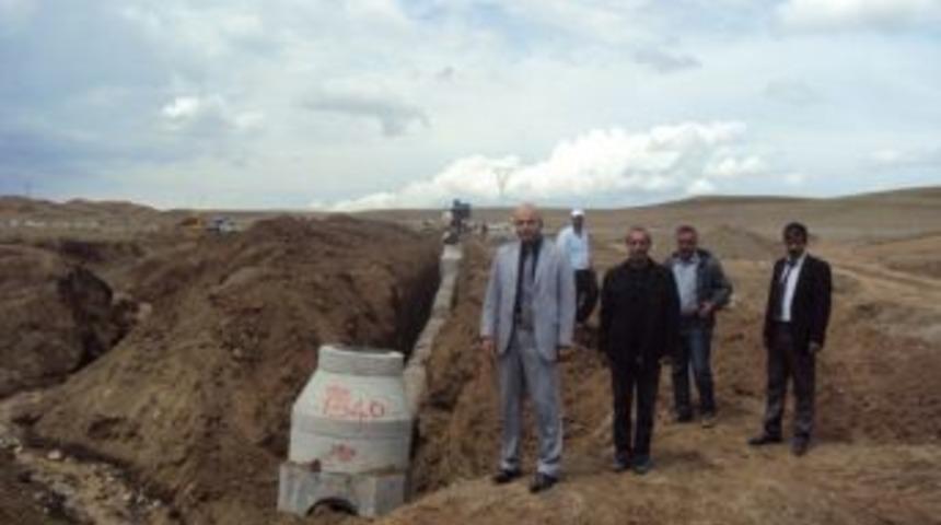 Tuzluca'da Alt Yapı &Ccedil;alışmaları