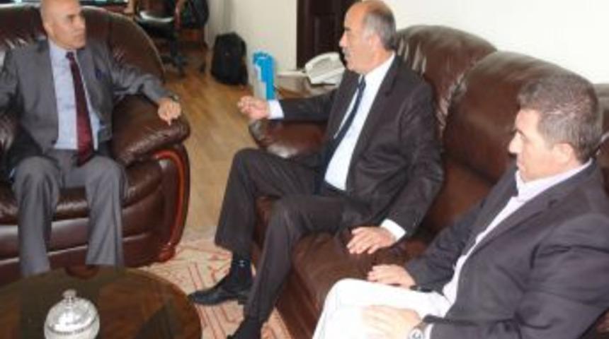 ETSO Başkanı Y&uuml;celik'ten, Belediye Başkanı Korkut'a ziyaret