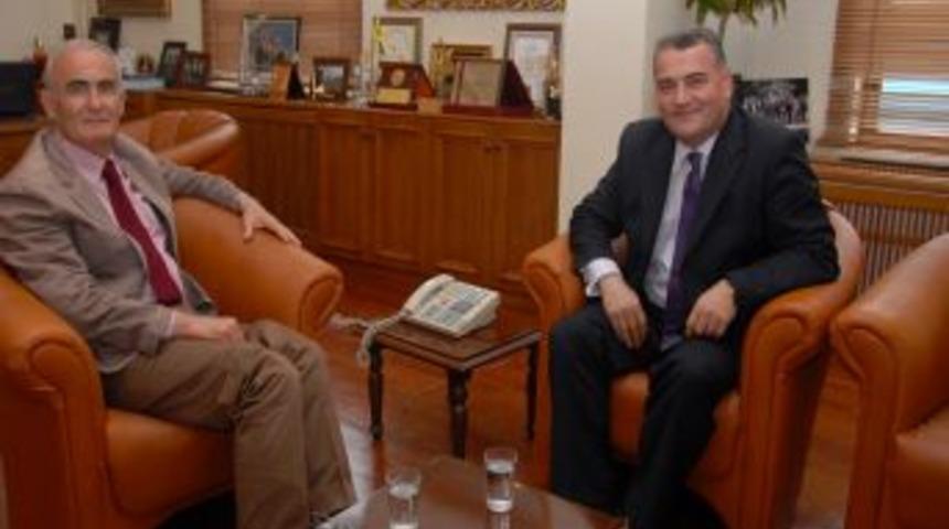 Karanfil&rsquo;den Başkan Yılmaz&rsquo;a veda ziyareti