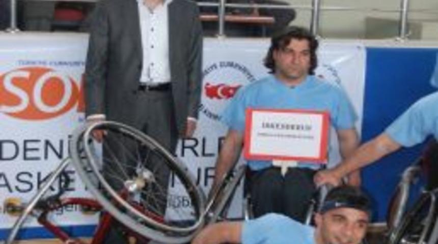 Doğu Akdeniz Tekerlekli Sandalye Basketbol Turnuvası, başladı