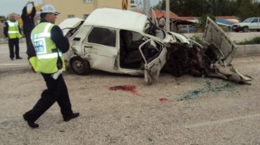Ereğli&rsquo;de trafik kazası: 1 &ouml;l&uuml;