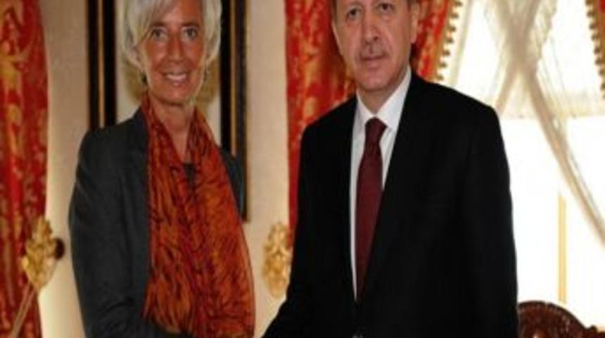 Başbakan Erdoğan, IMF Başbakanı Lagarde'ı kabul etti
