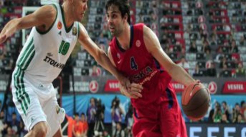 Son şampiyon Panathinaikos'u 66-64 yenen CSKA Moskova finalde