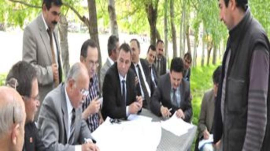 Ceviz Ormanı İş&ccedil;ileri Kurayla Belirlendi