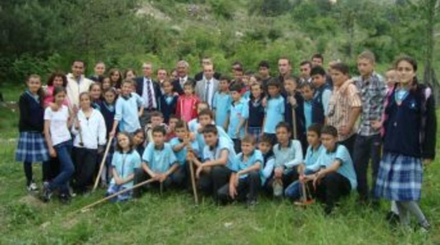 TOKİ Ok&ccedil;ular İ&Ouml;O Fidan Dikti