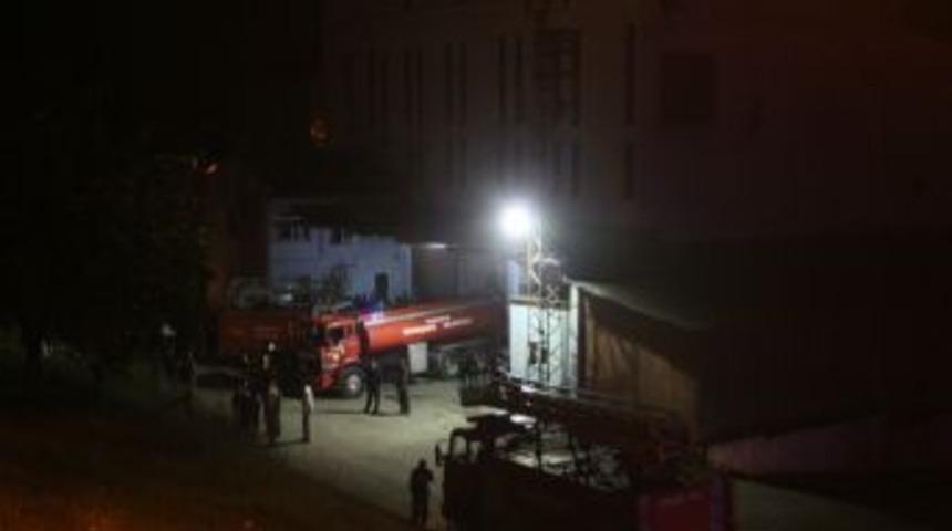 D&uuml;zce'de Fındık Fabrikasında Yangın