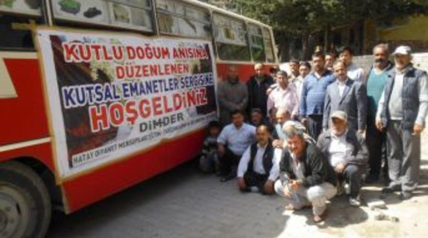 Kutsal Emanetler Sergisi'ni 6 bin kişi ziyaret etti