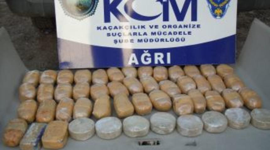 Ağrı'da 26 Kilogram Eroin Ele Ge&ccedil;irildi