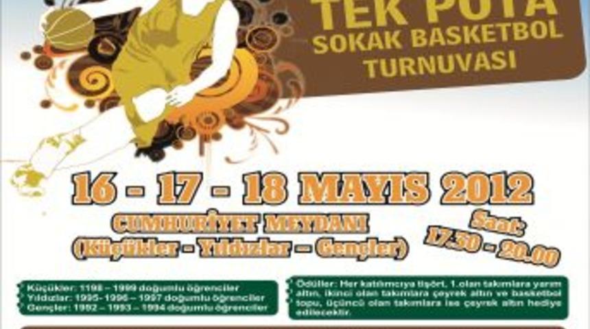 Osmaniye'de 'sokak Basketbolu' Turnuvası