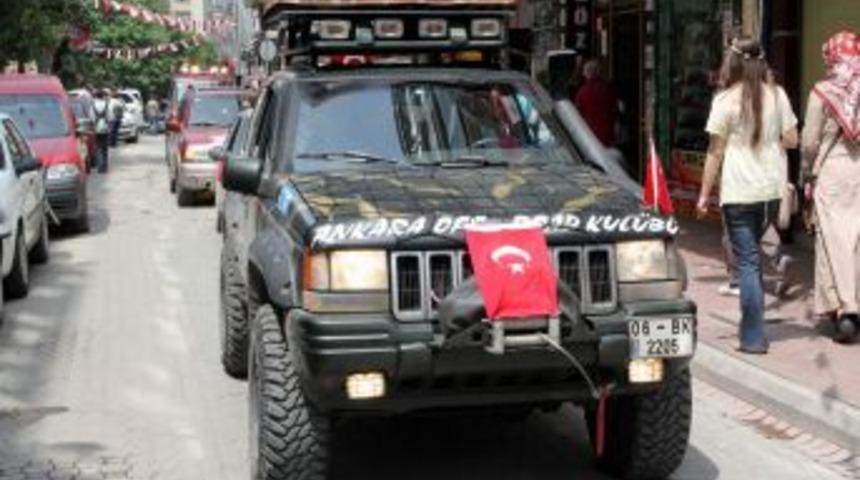 Off-Road Yarışları &Ouml;ncesi Şehir Turu