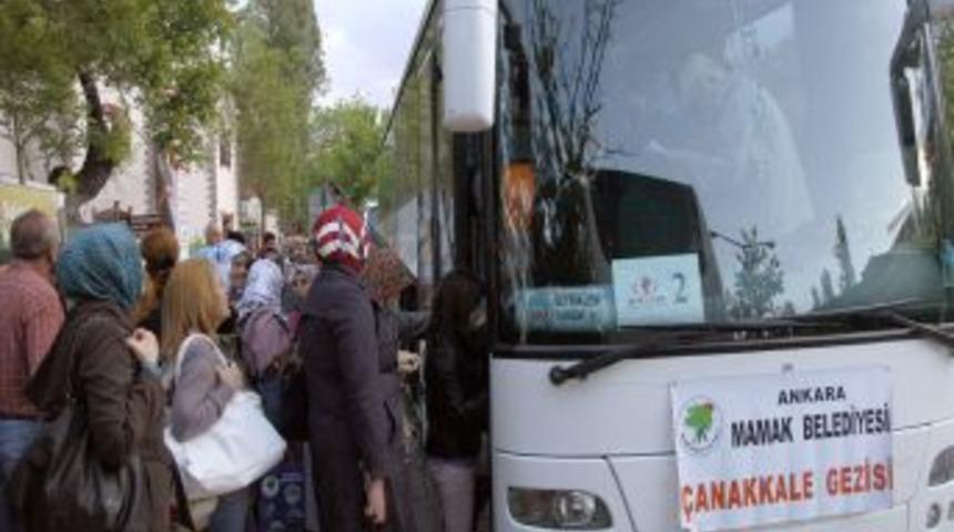 Mamak Belediyesi'nden annelere &ouml;zel &Ccedil;anakkale gezisi