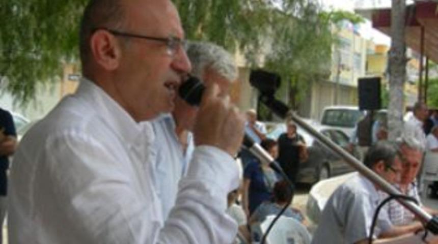 Y&uuml;regir Cemevinde mezar kaldırma t&ouml;reni