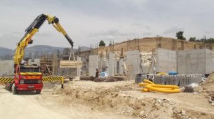 Mut Devlet Hastanesi İnşaatı Hızla Devam Ediyor