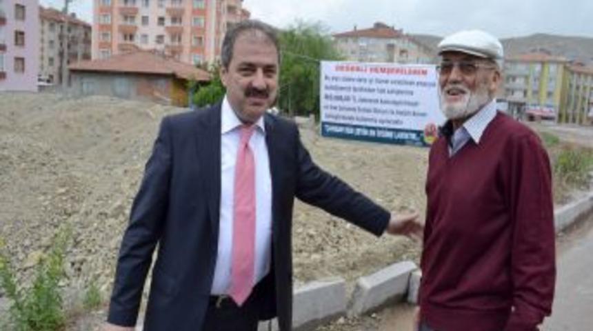 Başkan Din&ccedil;: Altyapı I&ccedil;in 563 Bin TL&rsquo;lik Kamulaştırma Yaptık