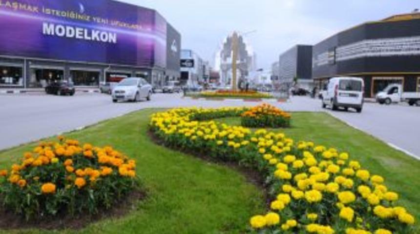 İneg&ouml;l'de 138 Bin Yazlık &Ccedil;i&ccedil;ek Dikilecek