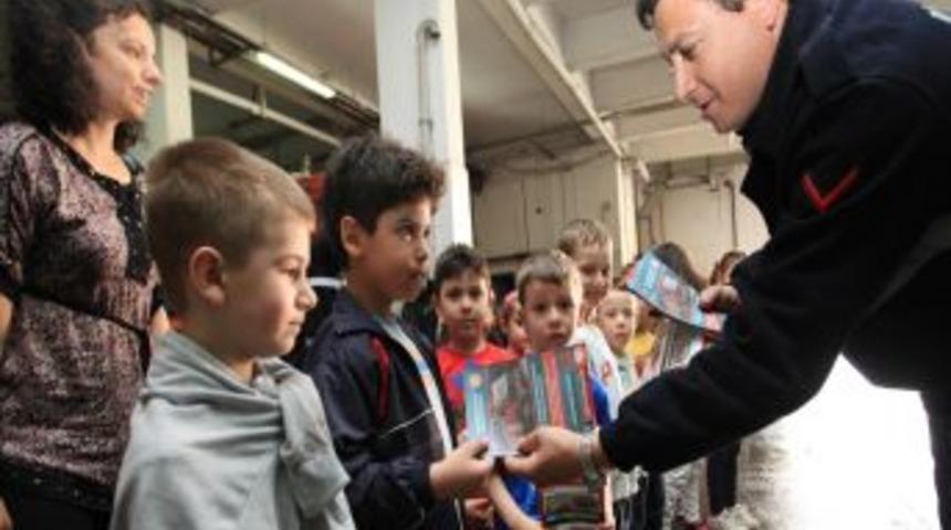 İtfaiyeden Miniklere '110' Dersi