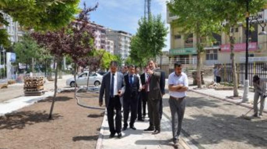 Malatya Belediye Başkanı &Ccedil;akır &Ccedil;alışmaları Yerinde İnceledi
