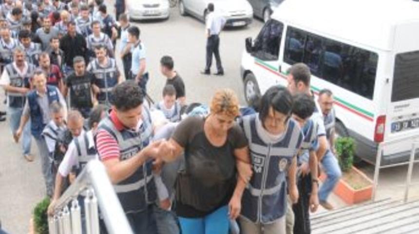 Uyuşturucu Zanlıları Adliyede