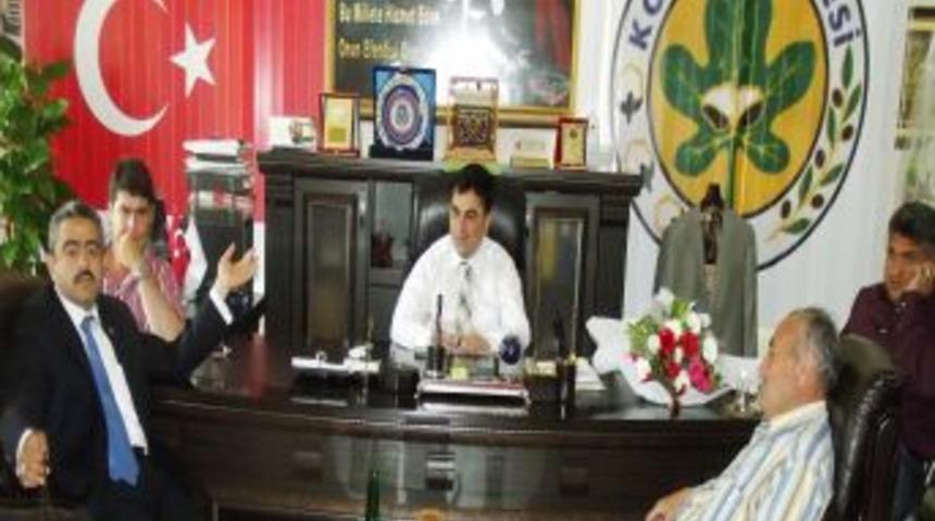 K&ouml;şk Belediye Başkanı Kılın&ccedil;'a Ziyaret&ccedil;i Akını