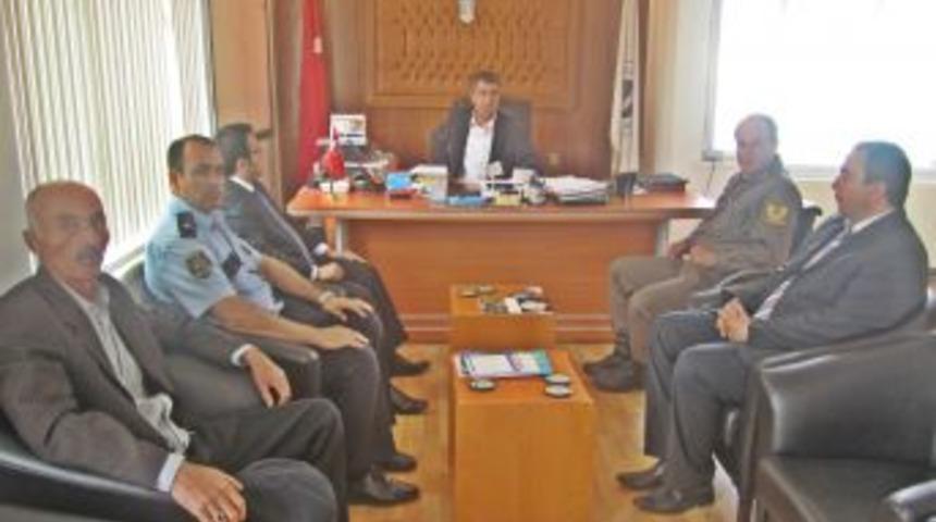 Uğurludağ Kaymakamı Şeker'den Başkan İpek'e Ziyaret