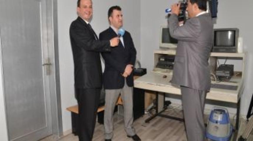 Ak Partili Sait'ten İha'ya Ziyaret