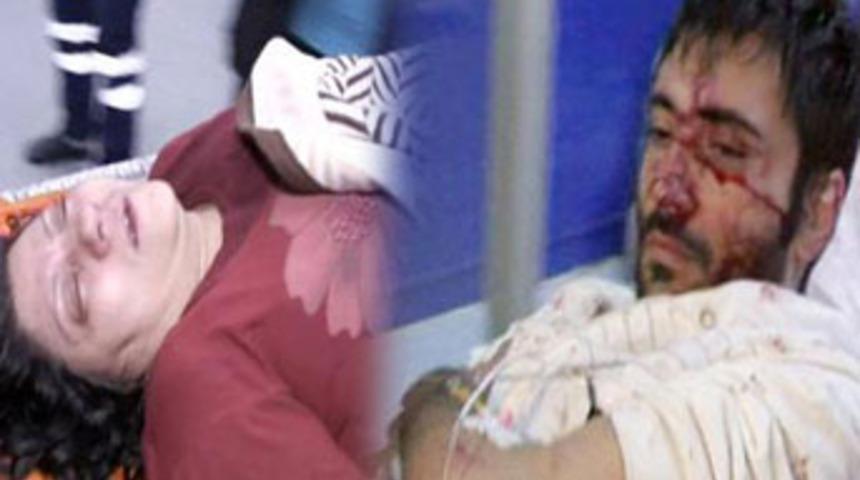 İ&ccedil;ki masasında oğlunu kesti