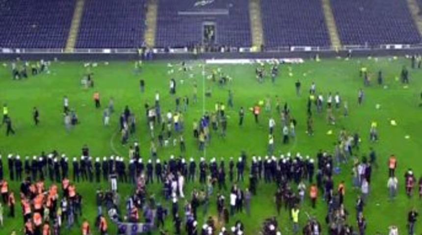 Olaylı Derbi Polis Kamerasında