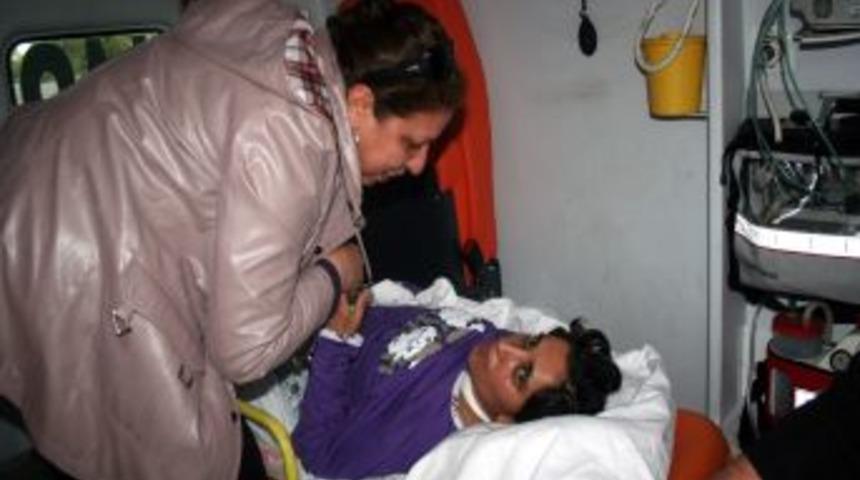 &Ccedil;anakkale'de Eşinin Bakmadığı Gen&ccedil; Kadına Kars'taki Ailesi Sahip &Ccedil;ıktı