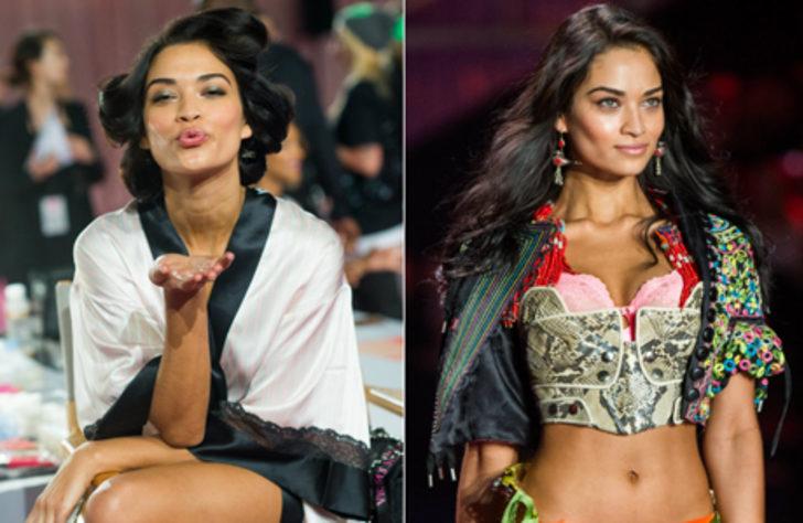 Victoria's Secret meleklerinden ilham veren hacimli dalgalar