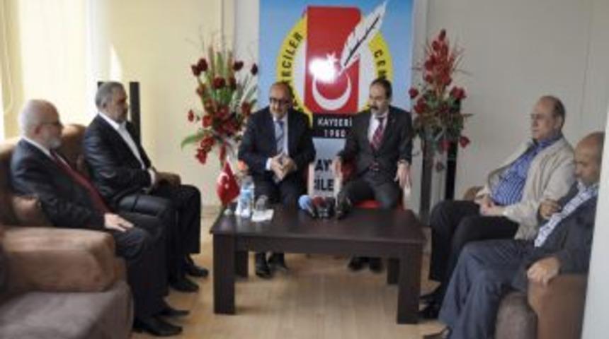 Veli Altınkaya'ya 'hayırlı Olsun' Dediler