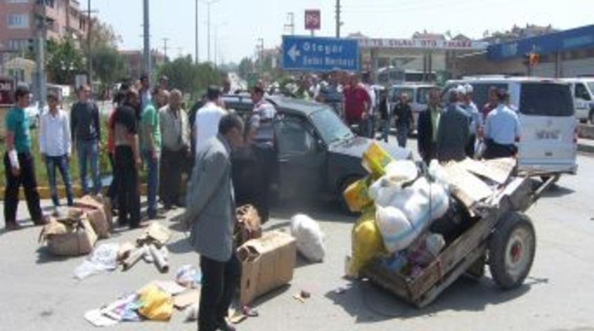 Samsun'da Trafik Kazası: 3 Yaralı