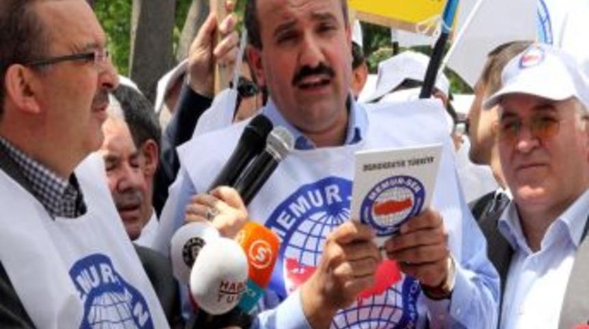 Memur-Sen'den Zam Protestosu