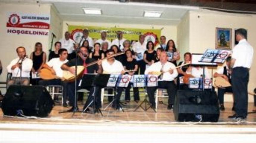 Burhaniye'de Alevi Derneğinden T&uuml;rk&uuml; Gecesi