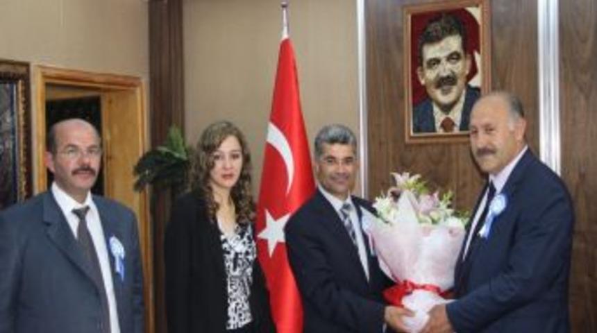 Sgk Heyetinden Başkan Polat'a Ziyaret