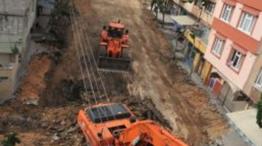 Tarihi Eski D&uuml;l&uuml;k Caddesi Yenileniyor